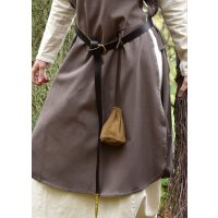 Medieval leather bag brown