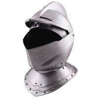 Englischer Helm geschlossen, 1,6 mm Stahl