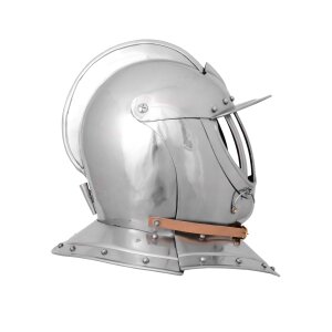 Casque Burgonet fermé, acier de 1,6 mm