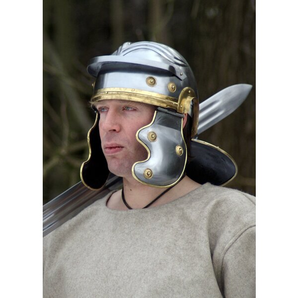 Roman legionary helmet