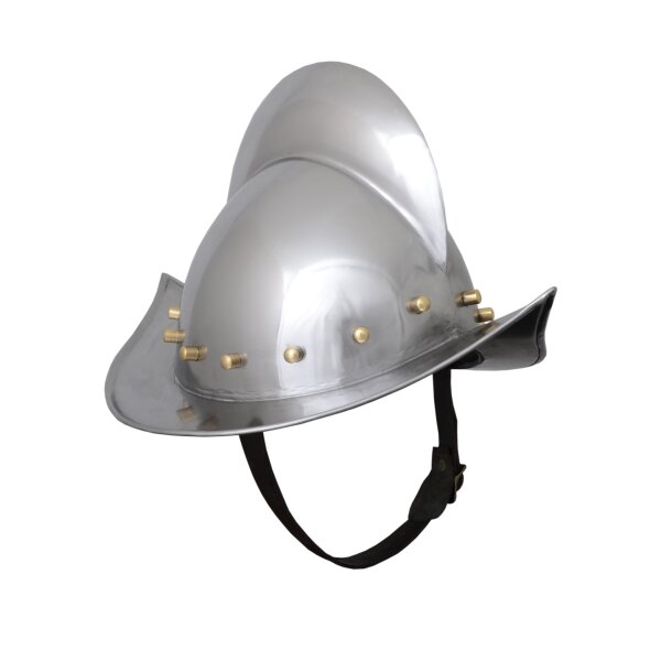 Deutscher Morion-Helm, 1,2 mm Stahl
