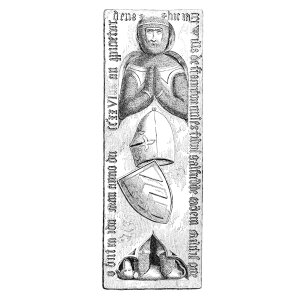 Großer Topfhelm William de Staunton,1,6 mm Stahl