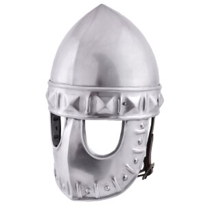 Italo-Norman mask helmet, 1.6 mm steel