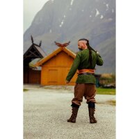 Viking rush trousers linen "Wodan" Brown