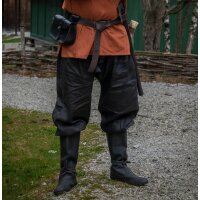Viking Rush pants linen "Wodan" black S