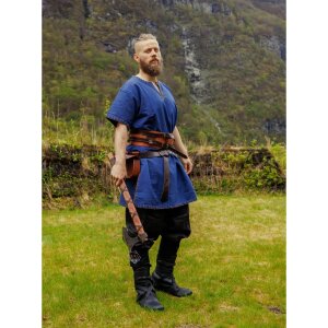 Viking Rush pants linen "Wodan" black XXXL