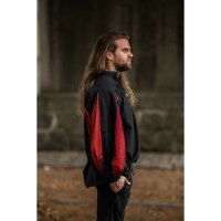 Mercenary medieval shirt "Albert" black / red