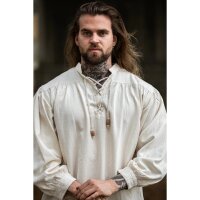 Medieval shirt with lacing "Friedrich" Nature