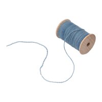 Wool yarn natural dyed 100 m, light-blue
