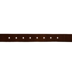 Late medieval belt brown, richly studded - brass