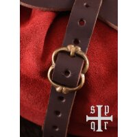 Medieval leather belt bag, various colors