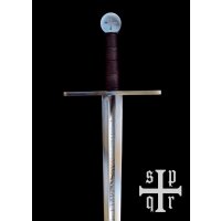 Knights Templar sword (Militaris Templi), show fighting sword, SK-B, incl. sheath