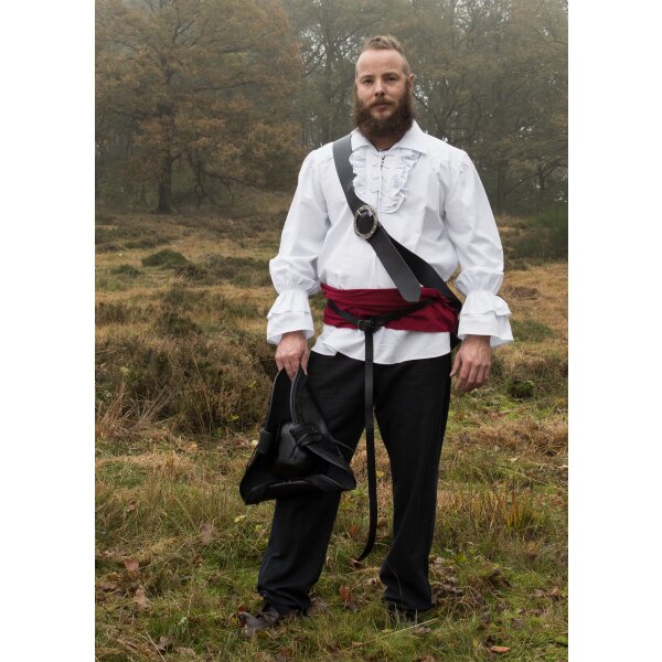 Medieval pirate shirt white "Henry"