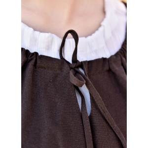 Medieval dress, petticoat brown, Ana, size M