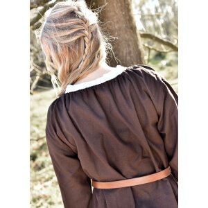Medieval dress, petticoat brown, Ana, size L