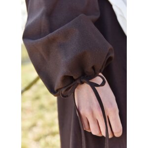 Medieval dress, petticoat brown, Ana, size XXL