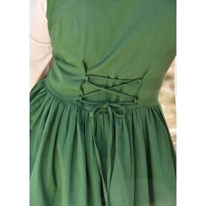 Medieval strap dress / overdress green "Lene" size XXL