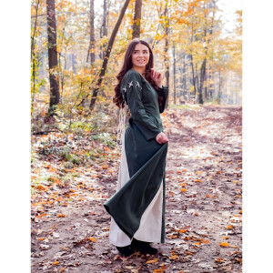 Medieval dress green/nature "Larina" XXXL