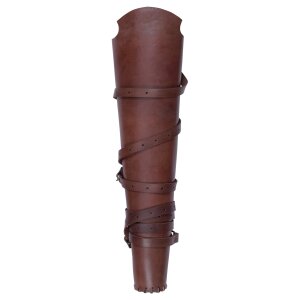 Leather quiver, brown