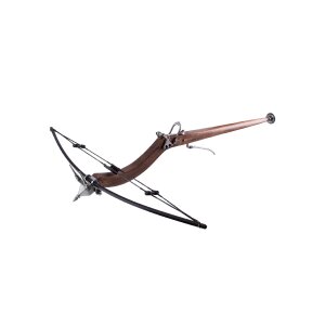 Medieval ball cutter, balester crossbow