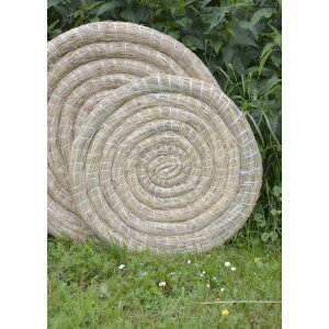 Traditional straw disc, round, 65 cm diameter