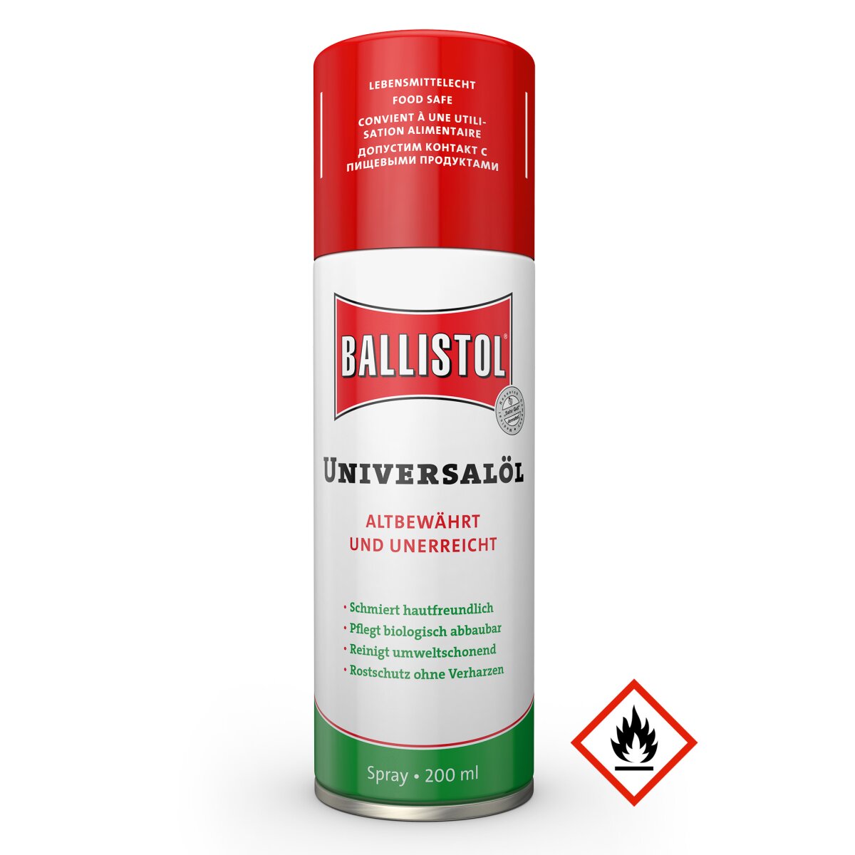 Ballistol universal oil, 200 ml spray