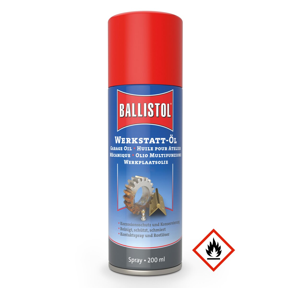 Ballistol Werkstatt-Öl USTA Spray, 200 ml