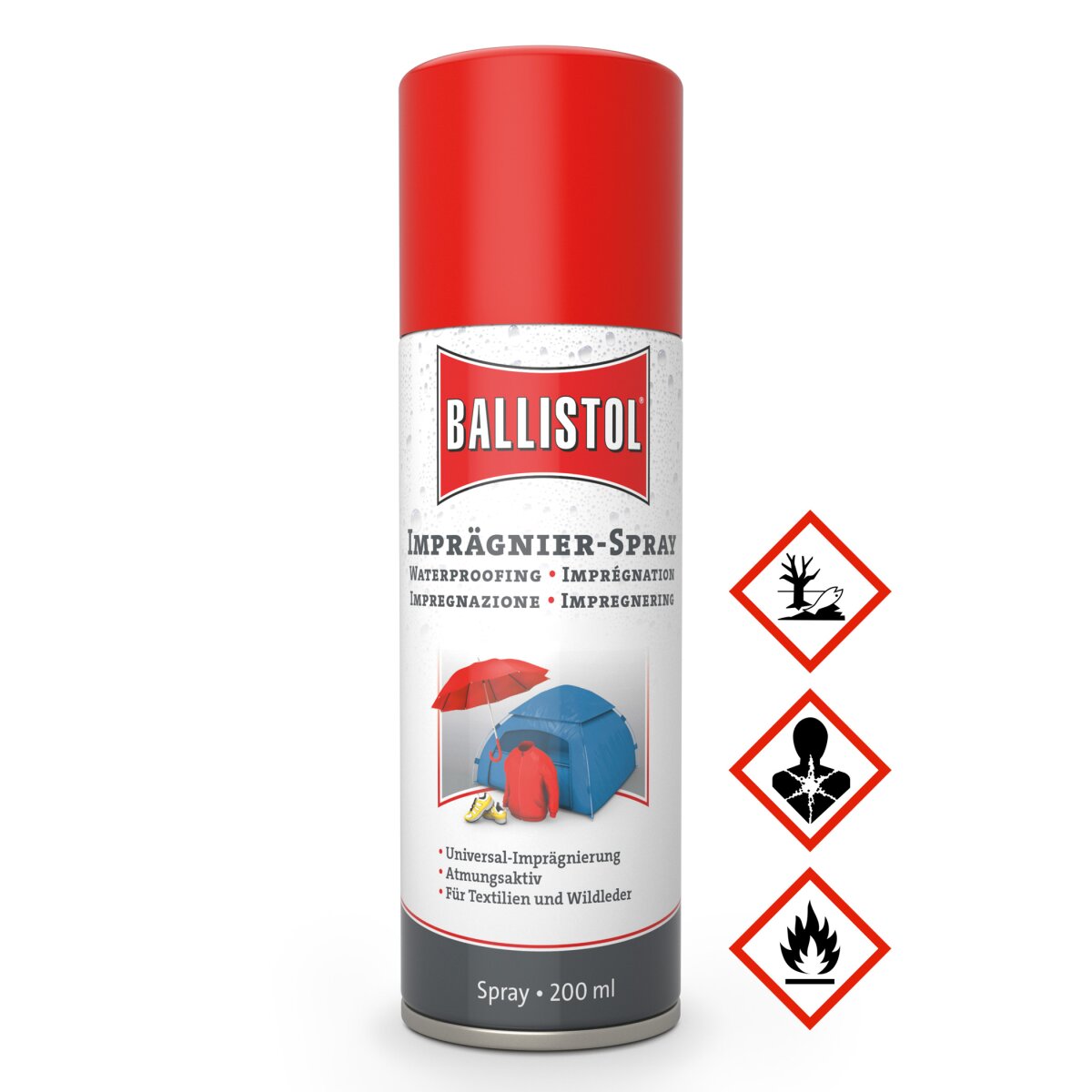 Ballistol Pluvonin waterproofing spray, 200 ml