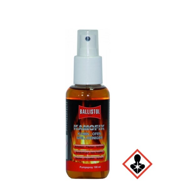 Ballistol Kamofix, Kamin-, Grill- und Ofenreiniger, Spray 100 ml