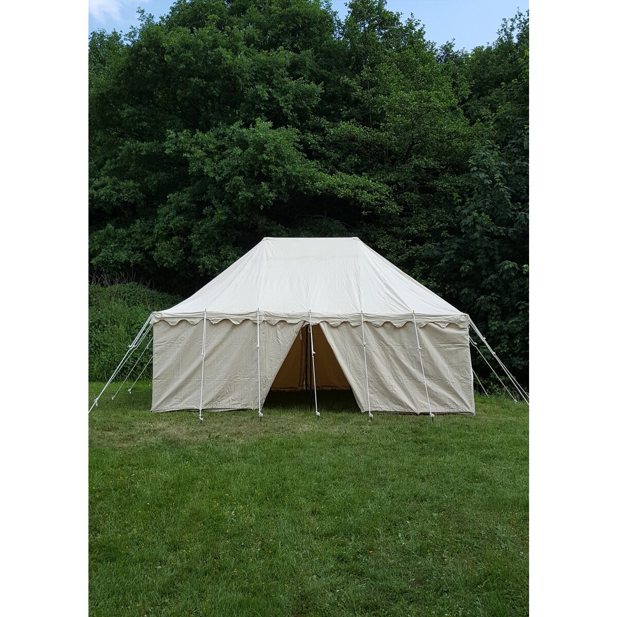 Knight tent Markward, 6 x 4 m, 425 gsm, nature