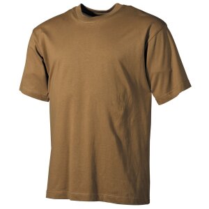 Outdoor T-Shirt, halbarm, coyote tan, 170 g/m&sup2;