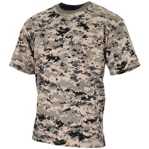 US T-Shirt, short-sleeved, digital urban, 170 g/m&sup2;