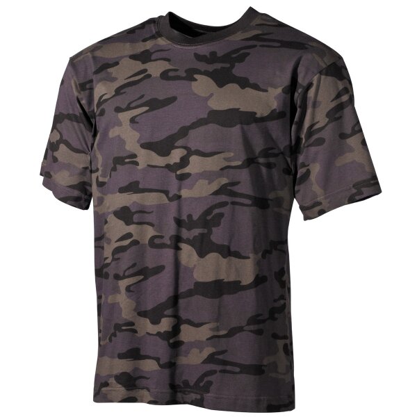 Outdoor T-Shirt, halbarm, combat- camo, 170 g/m²