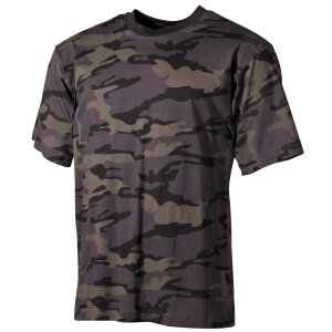 Outdoor T-Shirt, halbarm, combat- camo, 170 g/m&sup2;