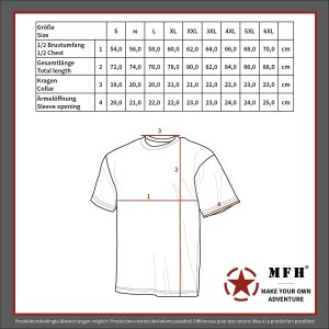 T-shirt outdoor, demi-manches, AT-digital, 170 g/m²,