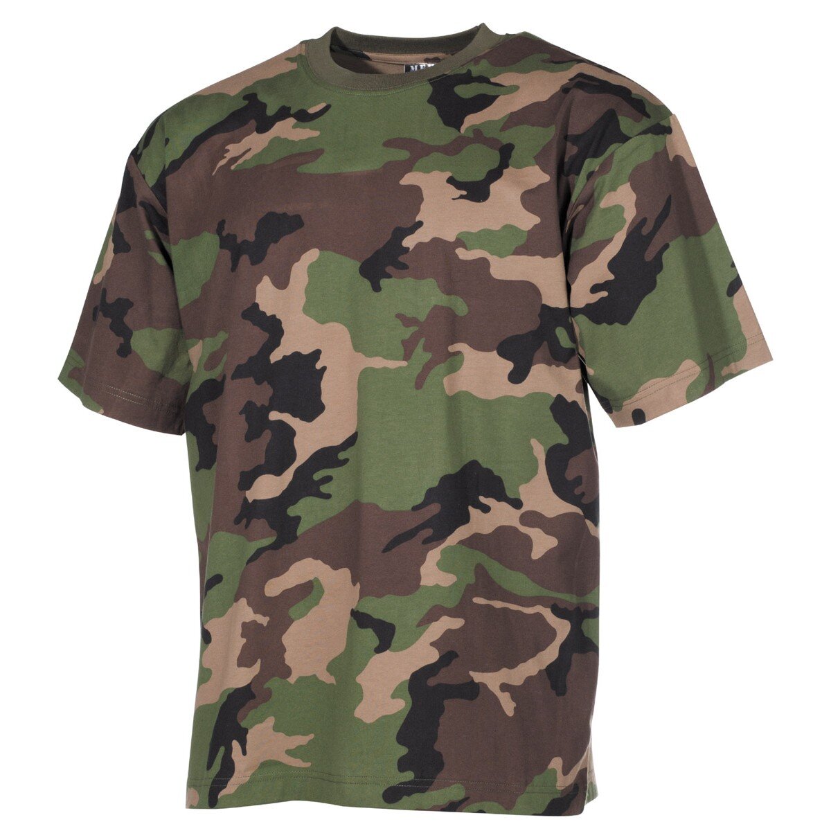 T-shirt outdoor, mezza manica, M 97 SK camouflage, 170...