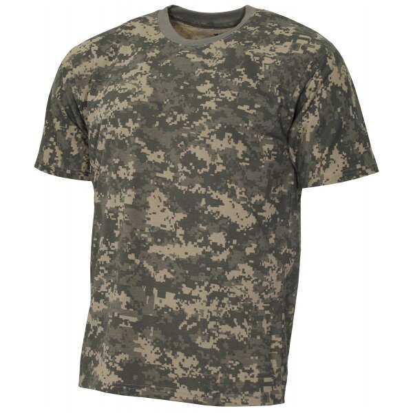 Outdoor T-Shirt, "Streetstyle", Camouflage AT-digital, 140-145 g/m²