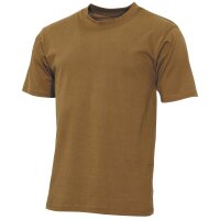 US T-Shirt, "Streetstyle", coyote tan, 140-145 g/m²