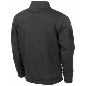 Sweatjacket, "Tactical", black