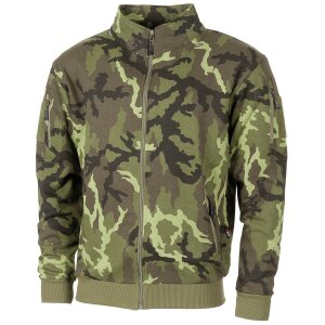 Sweatjacket, &quot;Tactical&quot;, M 95 CZ camo