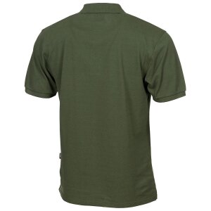 Polo Shirt, OD green, button placket