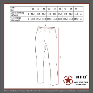 Bundeswehr pantalon moleskine, kaki, tailles selon le TL...