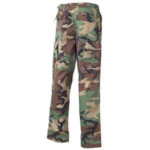 Pantalon US Army BDU, woodland, renforts genoux et fessier