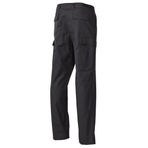 Pantalon US, BDU, Rip Stop, noir