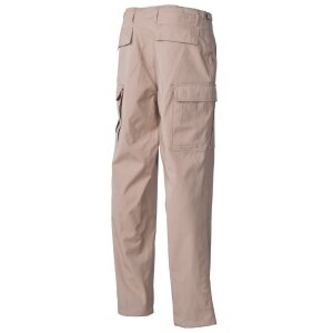 US Combat Pants BDU, Rip Stop, khaki