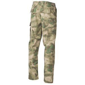US Combat Pants BDU, Rip Stop, HDT-camo FG