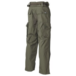 Pantalon de trekking olive avec Rip Stop