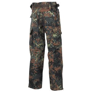 Outdoor-Hose flecktarn mit Rip Stop