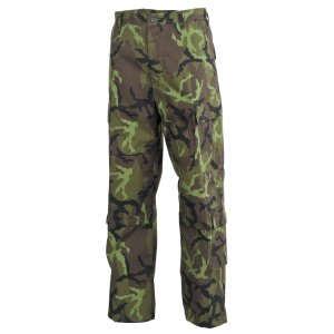 US COMBAT PANTS - BDU - MFH® - NIGHT CAMOUFLAGE Night Camo