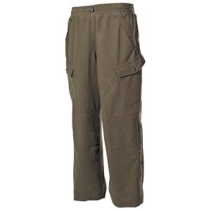 Outdoorhose, Poly Tricot, oliv